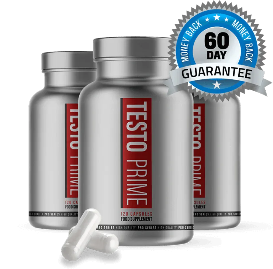 TestoPrime 60-Day Money Back Guarantee